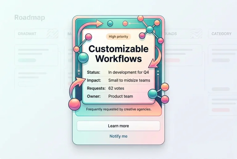 feature card, saas, project management, minimalist, high priority