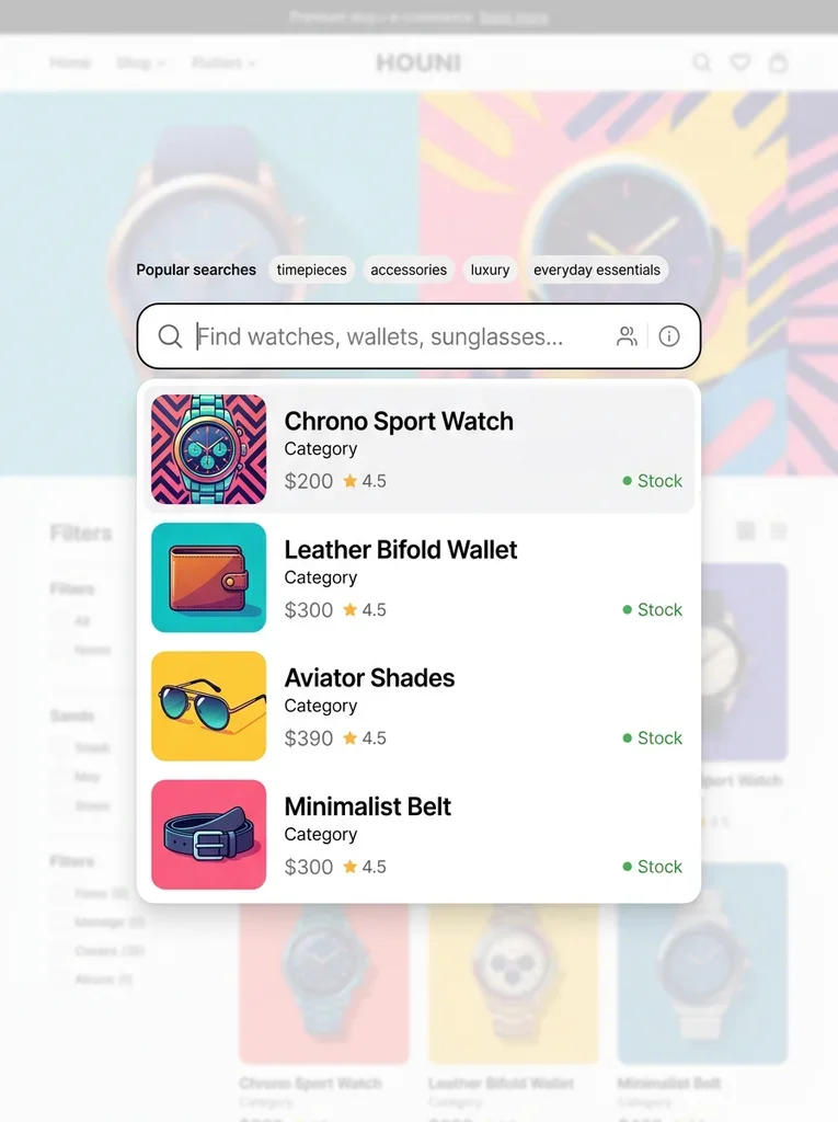 ecommerce, search, ui, autocomplete